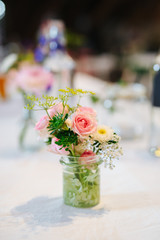decoration at a wedding
