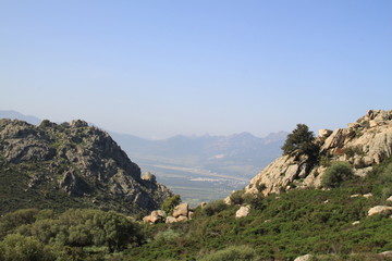 Fototapeta premium Sentier Occi Lumio