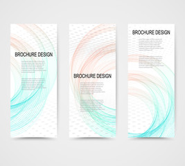 abstract business card template