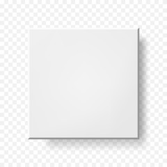 blank sheet of paper on white background