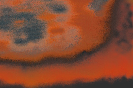 Textur orange schwarzmarmoriert 2019-10-03 abstrakt