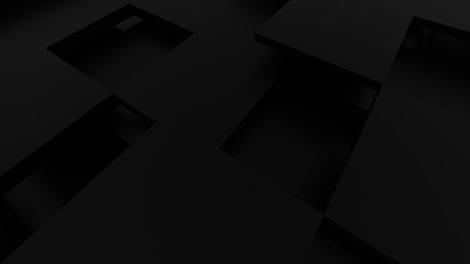 Fototapeta premium Dark neutral background for wide banner, dark design wallpaper, 4k resolution