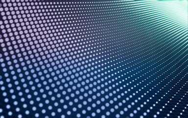 Abstract background. Molecules technology with polygonal shapes, connecting dots and lines. Connection structure. Big data visualization.