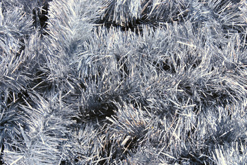 Silver Christmas Garland