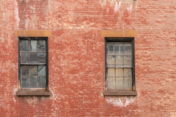Fototapeta na wymiar Abandodned Building Windows