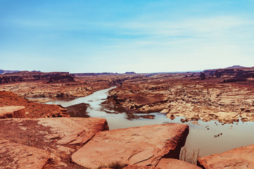 Colorado river from the Hite Overlook