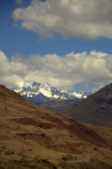 Fototapeta na wymiar landscape in the Andes mountains