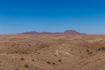 Roter Gebrirgszug in Namibia