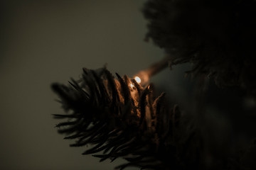 Christmas background. Decor. Happy day. Christmas time. 