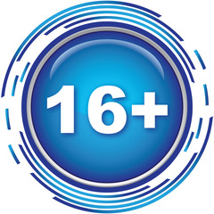 16+ icon