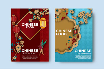 Obraz premium cover design Chinese food
