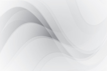 Abstract geometric white and gray color background. Vector, illustration.	