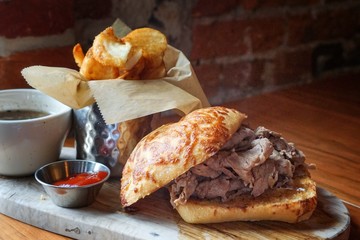 French dip sandwich