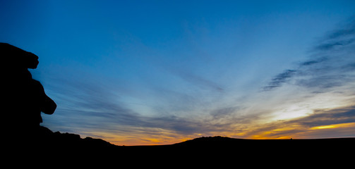 Sunrise on Dartmoor