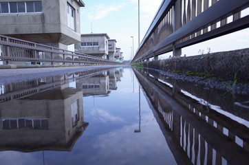 Obraz premium 水門