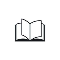 Book line icon vector illustration on white background. 
