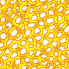 Hand drawing. Seamless abstract yellow and white background. Tiger pattern. Can be use for fabric, print, paper, web, wrapping.