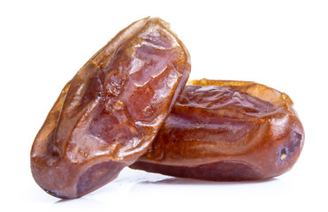 Obraz premium Dates palm isolated on white background
