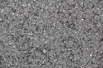 Road surface of asphalt pavement mixed with white gray black