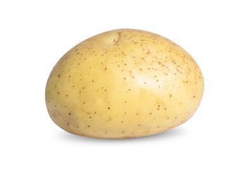 Potato vegetable isolated on white background