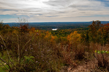 Mountain landscape in the fall