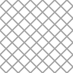 Metallic net monochromatic texture on white background. Isolated 3D illustration