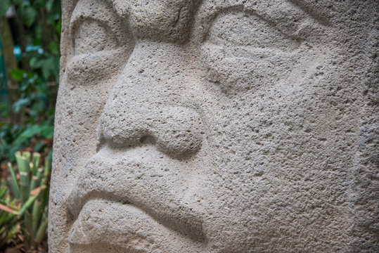 Pre-Hispanic Olmec Head Tabasco Mexico