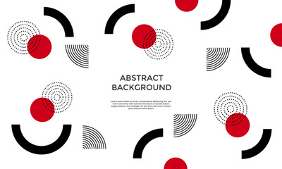 abstract background with geometric shapes