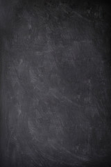 Empty green chalkboard texture hang on the white wall. double frame from green board and white...