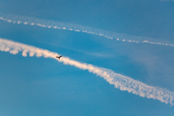 aerial view from the plane