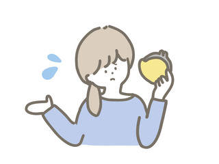 Woman in need of money-1