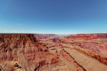 Panoramic view of the Grand Canyon, Arizona