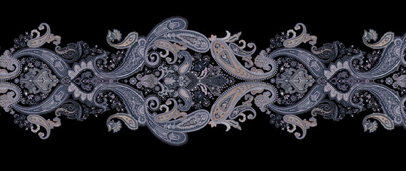 Classic paisley pattern, wallpaper pattern