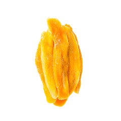 Dried Mango or Dried Mango slices on a background new.