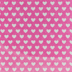 Romantic red heart background. Vector illustration for holiday design. Many hearts on white background. For wedding card, valentine day