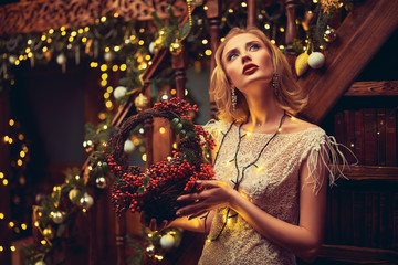 festive atmosphere on eve of new year