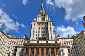 Fototapeta premium Moscow State University - Moscow, Russia