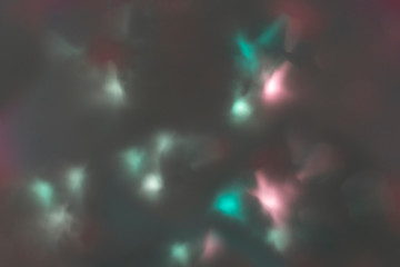 Fantasy space background with twinkling stars. blurred background