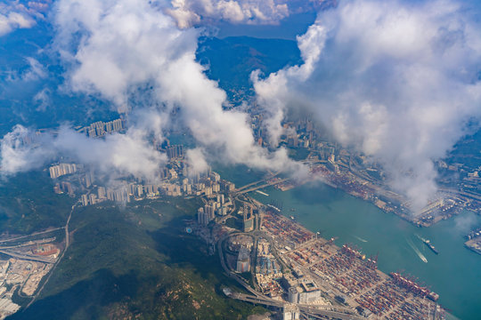 Aerial view of the Tsing Yi area © Kit Leong