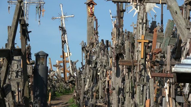 Hill of crosses, Kryziu kalnas &ndash; place of piligrimage, Lithuania
