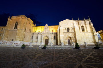 Fototapeta premium Monastery of San Isidoro in Leon