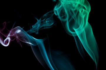 COLORED SMOKE PHOTGRAPHY