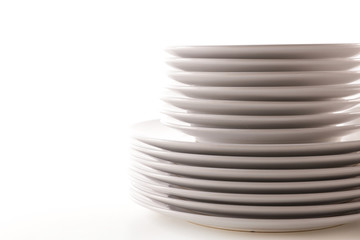 stack of plates