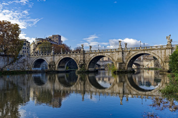 Naklejka premium The arch bridge