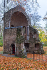 Die Ruine der  St. Martinskapelle (auch Barbarossaruine genannt) in Nijmegen/NL