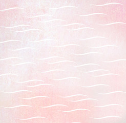 little waves on pastel tone background
