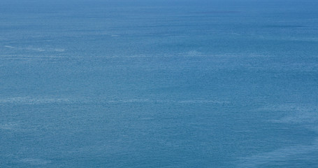 Fototapeta na wymiar Blue sky sand sea water