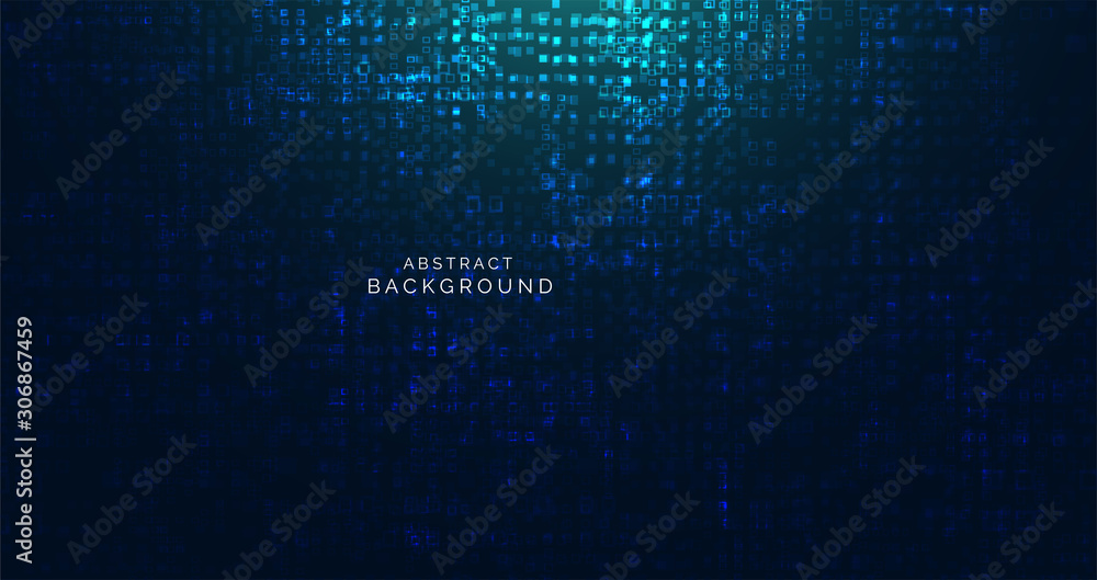 Wall mural abstract technology modern square futuristic hi tech modern gradient and light.vector illustration.