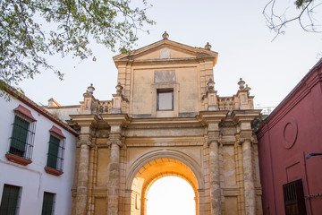 Fototapeta na wymiar Puerta de Cordoba, Carmona, Spain