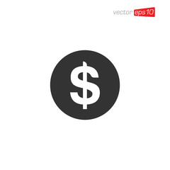 Dollar Money Icon Design Vector